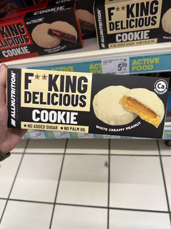 Allnutrition Fitking Delicious Cookie White Creamy Peanut | 128g