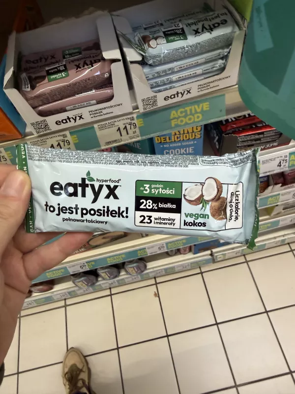 Eatyx Hyperfood Baton Vegan Kokos | 60g