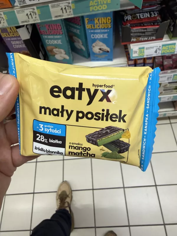 Eatyx Hyperfood Mały posiłek Kanapka Mango Matcha | 50g