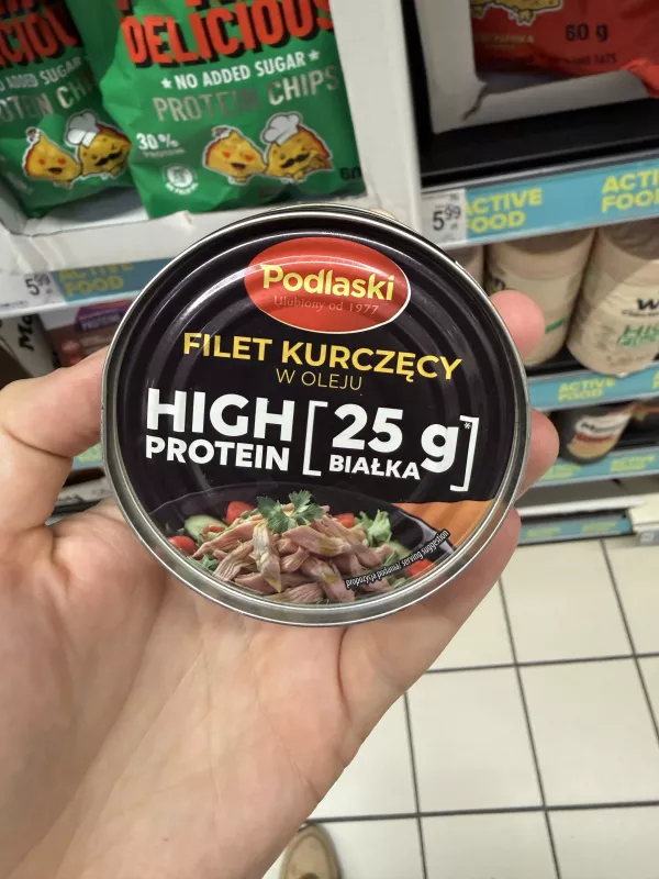 Drosed Podlaski High Protein Filet kurczęcy w oleju | 115g