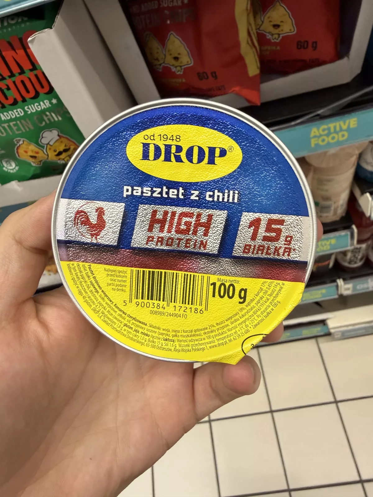 Drop Pasztet z chili High Protein | 100g