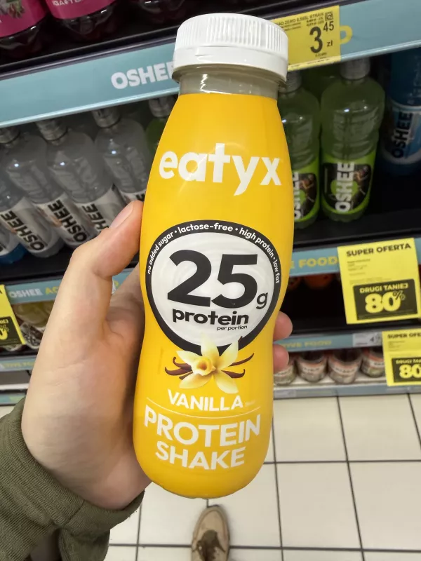 Eatyx Protein Shake Vanilla / Napój proteinowy o smaku waniliowym | 330ml