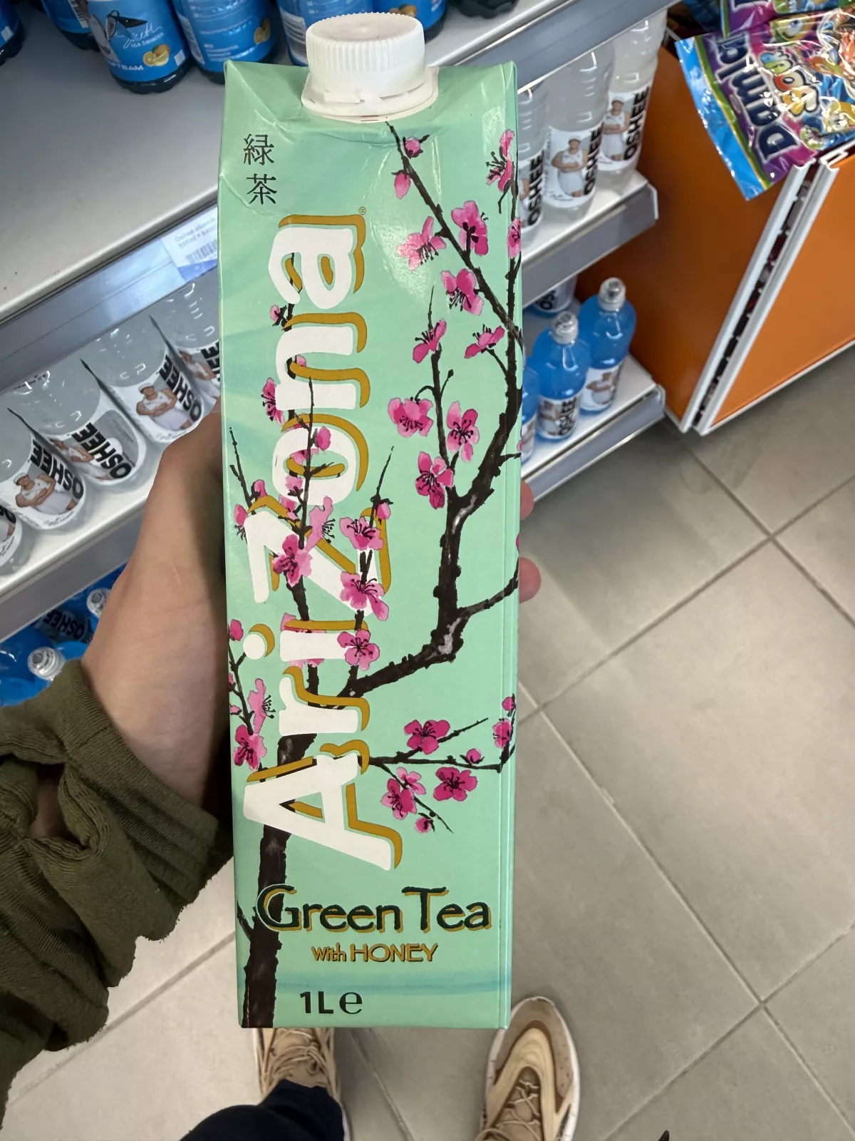 AriZona Green Tea with Honey (karton) | 1000ml