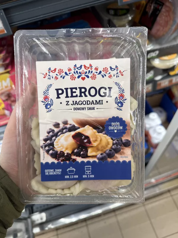 Pierogi z jagodami Domowy smak | 400g