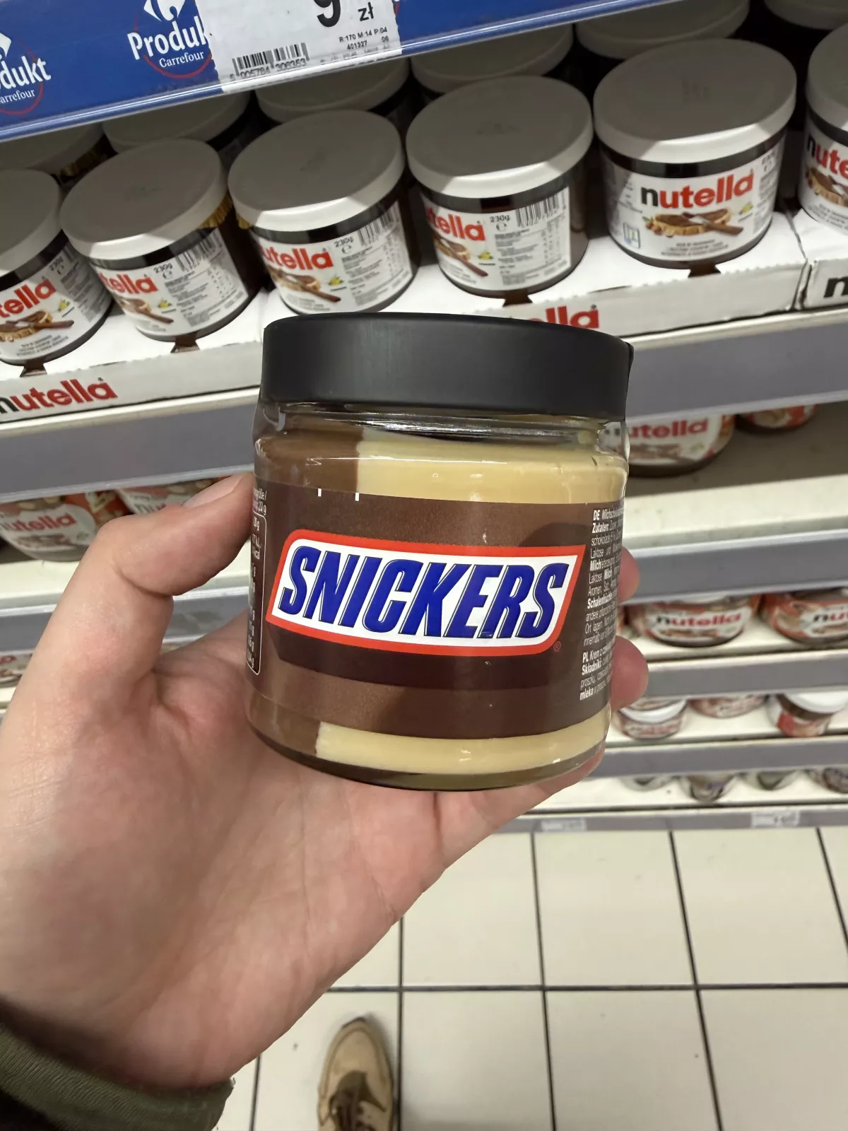 Snickers krem z czekolady mlecznej o smaku karmelu i orzeszków ziemnych | 200g