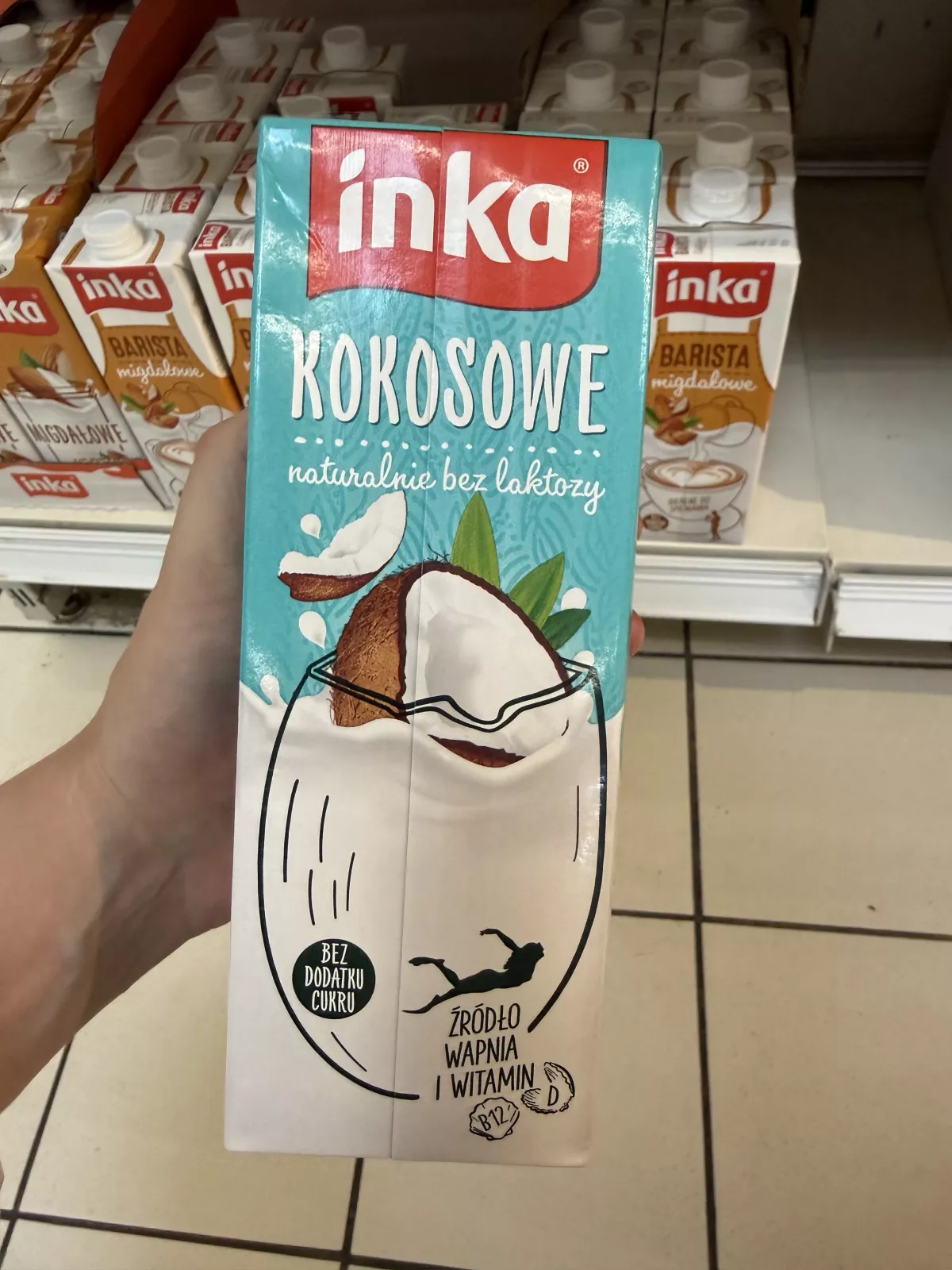 Inka Kokosowe napój kokosowy z wapniem i witaminami | 1000ml