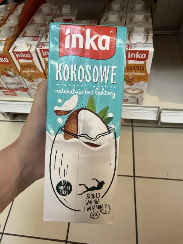 Inka Kokosowe napój kokosowy z wapniem i witaminami | 1000ml