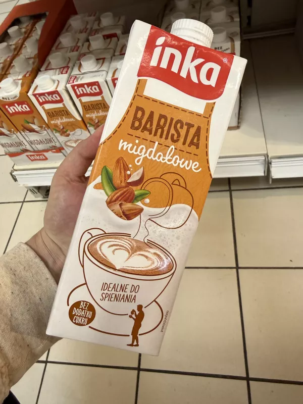 Inka Barista migdałowe napój migdałowy z wapniem i witaminami | 1000ml