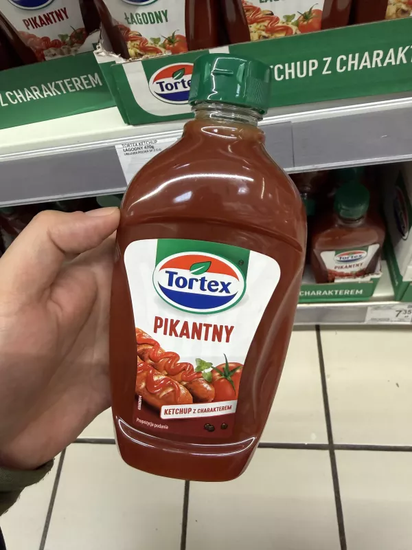 Tortex Ketchup Pikantny | 470g