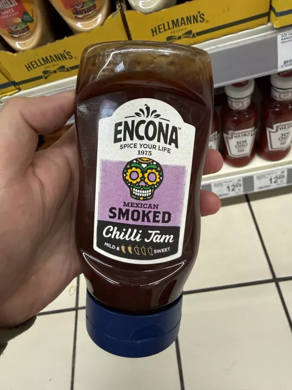 Encona Mexican Smoked Chilli Jam / Gęsty sos o smaku wędzonej papryki | 285ml
