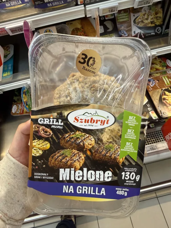Szubryt Mielone na grilla Grill menu | 480g