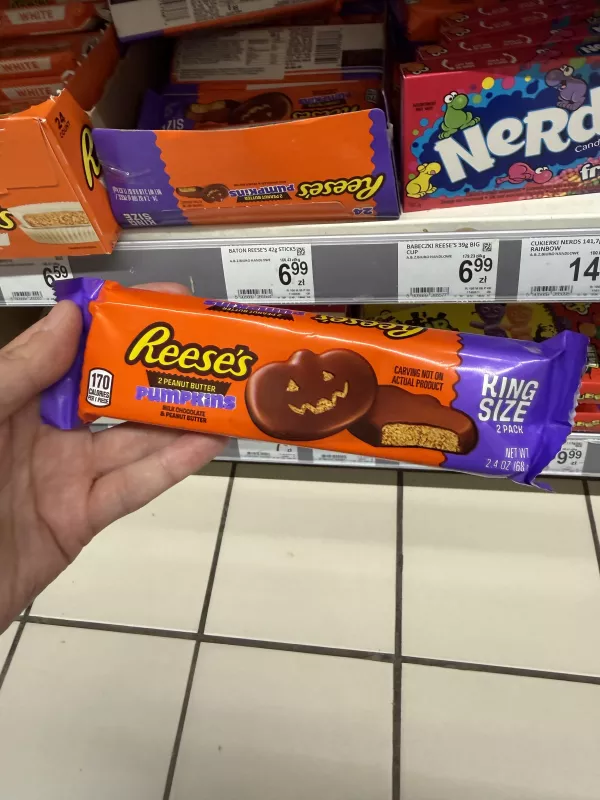 Reese’s Peanut Butter Pumpkins King Size 2 Pack | 68g