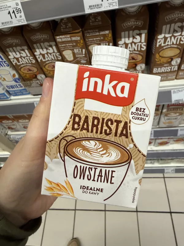 Inka Barista owsiane napój owsiany z wapniem i witaminami | 500ml