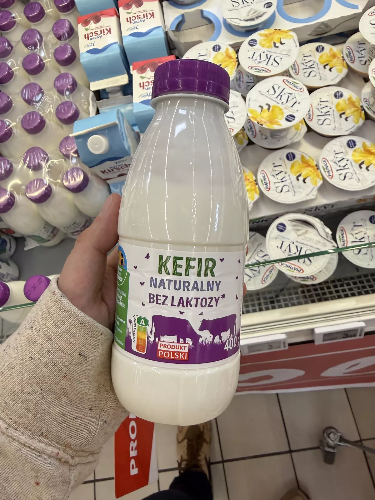 Pewni Dobrego Kefir naturalny bez laktozy | 400g
