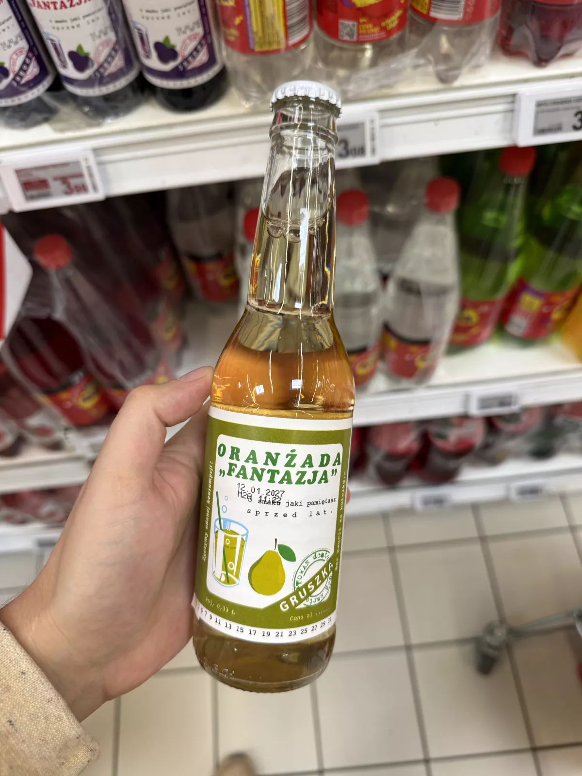 Oranżada Fantazja Gruszka Betex | 330ml