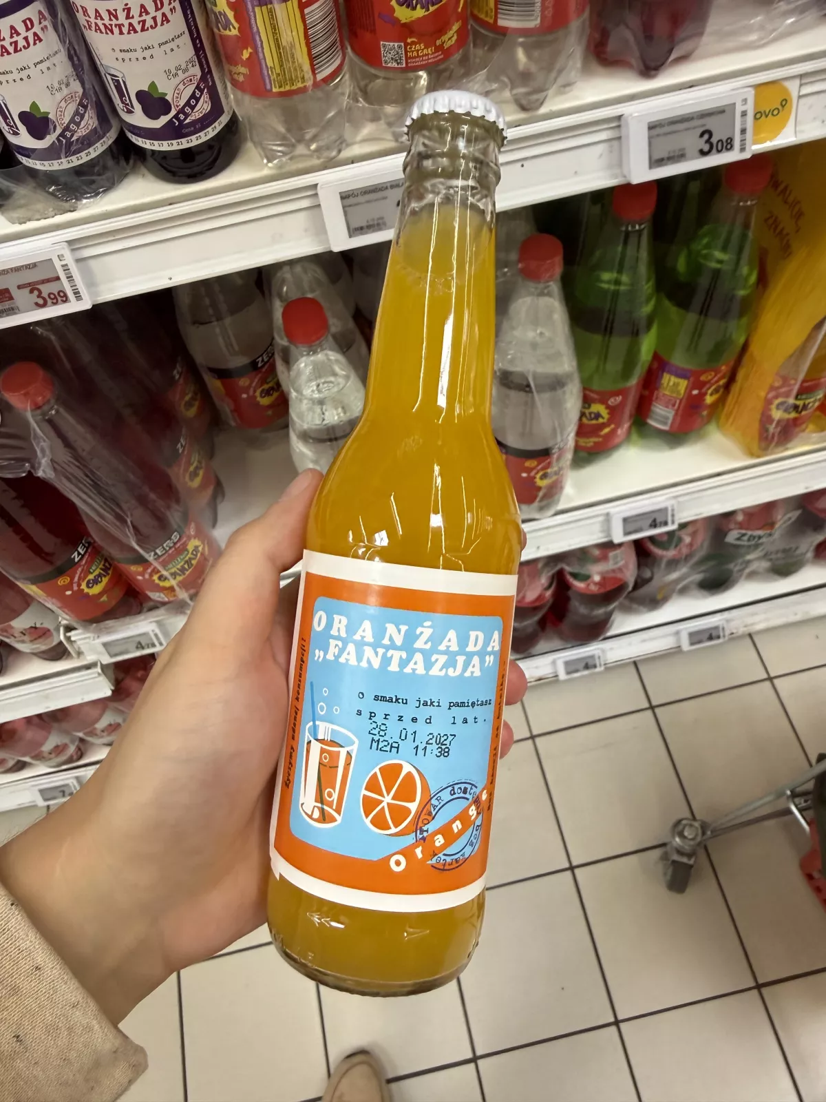 Oranżada Fantazja Orange Betex | 330ml