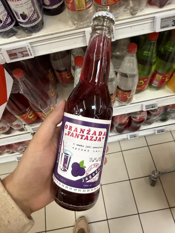 Oranżada Fantazja Jagoda Betex | 330ml