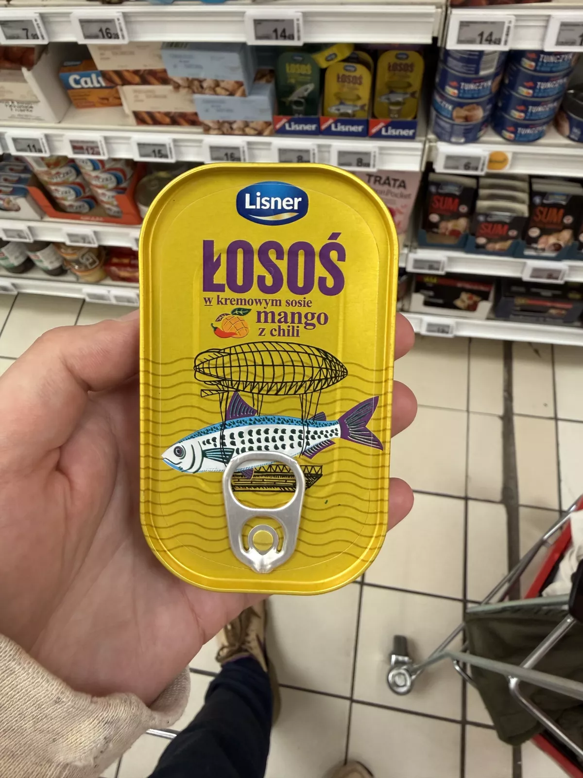 Lisner Łosoś w kremowym sosie mango z chili | 110g