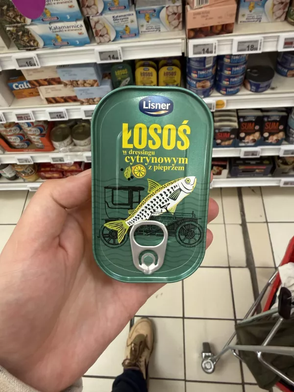 Lisner Łosoś w dressingu cytrynowym z pieprzem | 110g