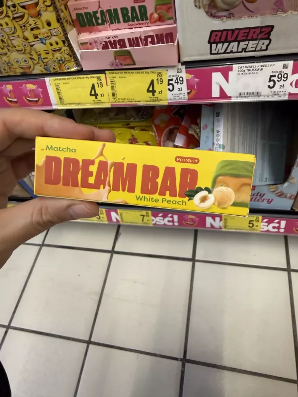 Matcha Dream Bar White Peach | 40g
