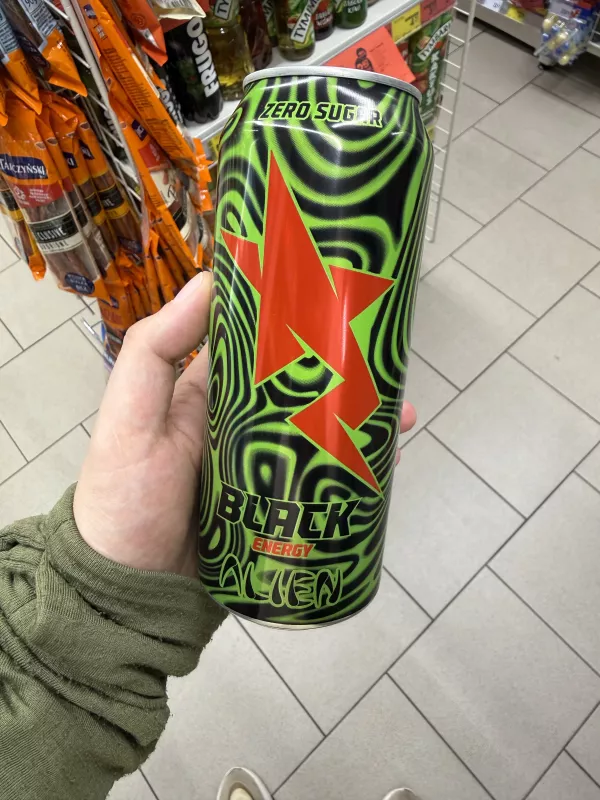Black Energy Zero Sugar Alien | 500ml