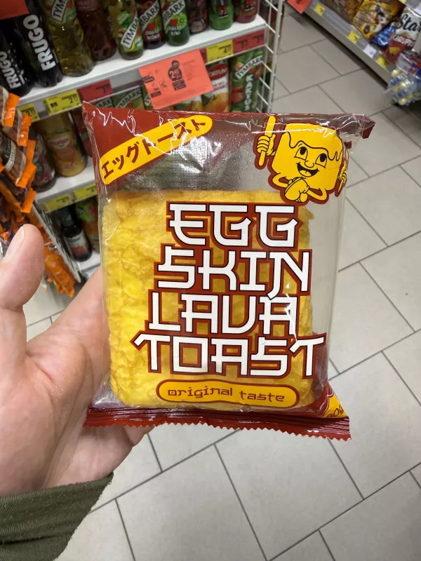 Egg Skin Lava Toast Original Taste / Tost w jajecznym naleśniku z kremowym nadzieniem | 80g