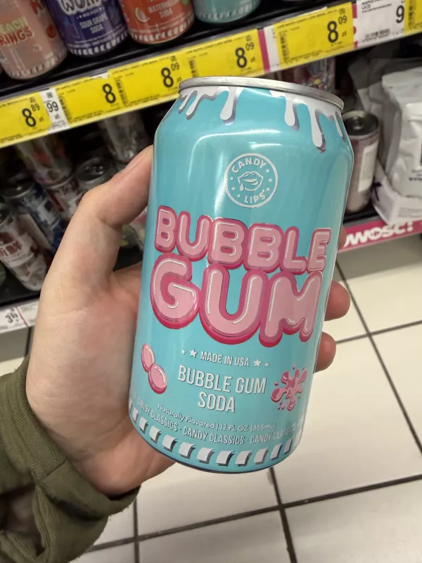 Candy Lips Bubble Gum Soda | 355ml