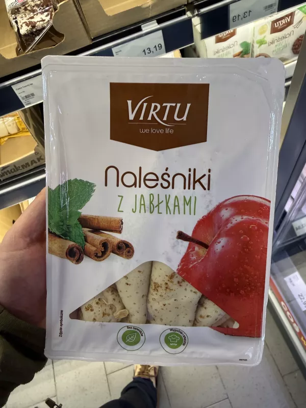 Virtu Naleśniki z jabłkami | 400g