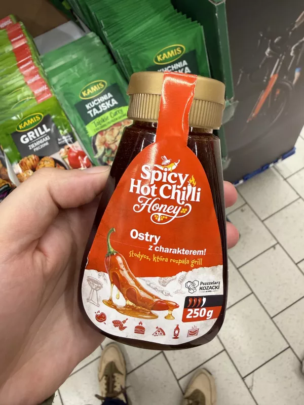 Pszczelarz Kozacki Spicy Hot Chilli Honey | 250g