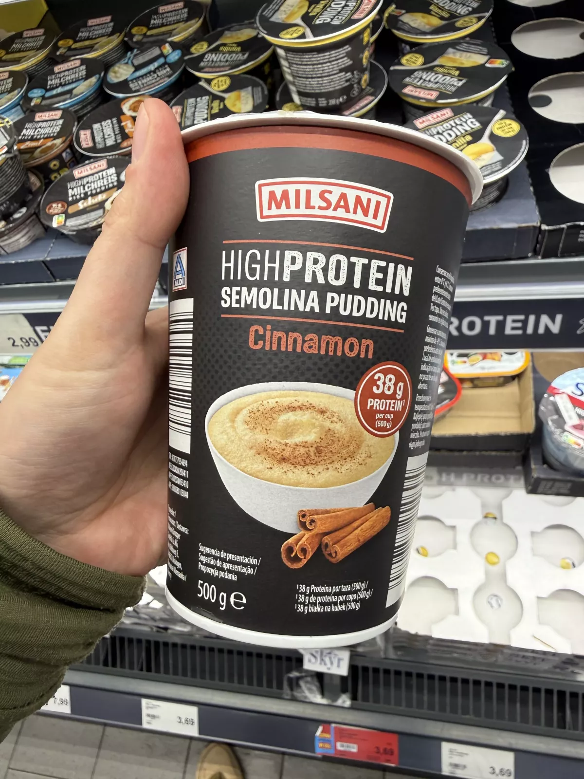 Milsani High Protein Semolina Pudding Cinnamon | 500g