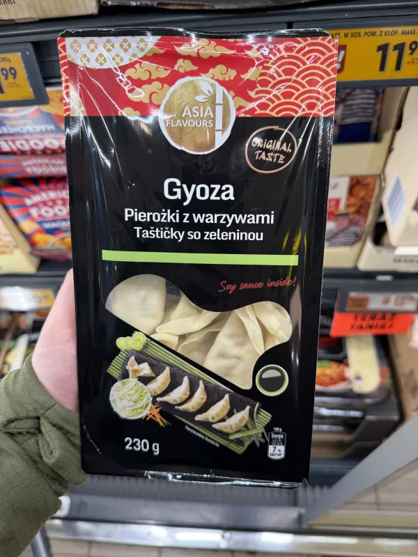 Asia Flavours Gyoza Pierożki z warzywami | 230g