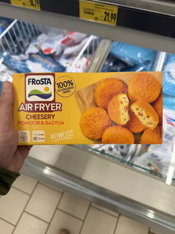 FRoSTA Air Fryer Cheesery Pomidor & Bazylia | 200g