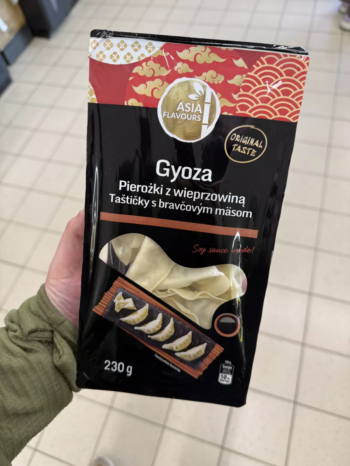 Asia Flavours Gyoza Pierożki z wieprzowiną | 230g