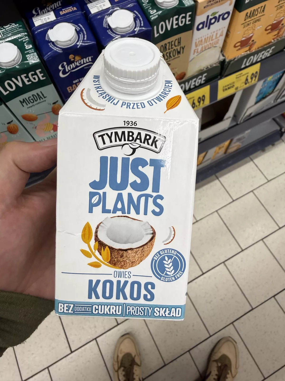 Tymbark Just Plants Napój owies kokos | 500ml