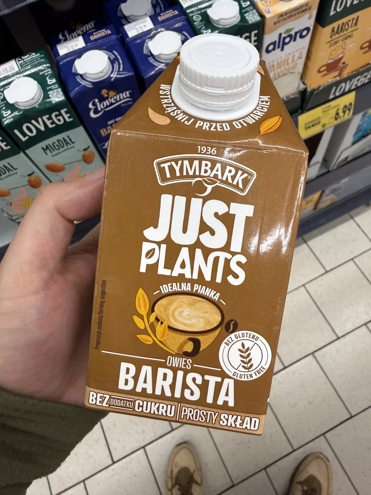 Tymbark Just Plants Napój owies Barista | 500ml