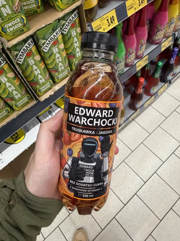 Edward Warchocki Napój wieloowocowy Truskawka-Jagoda | 500ml
