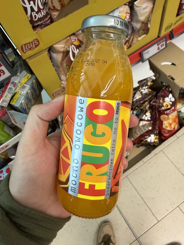 Frugo Retro Pomarańczowe | 300ml