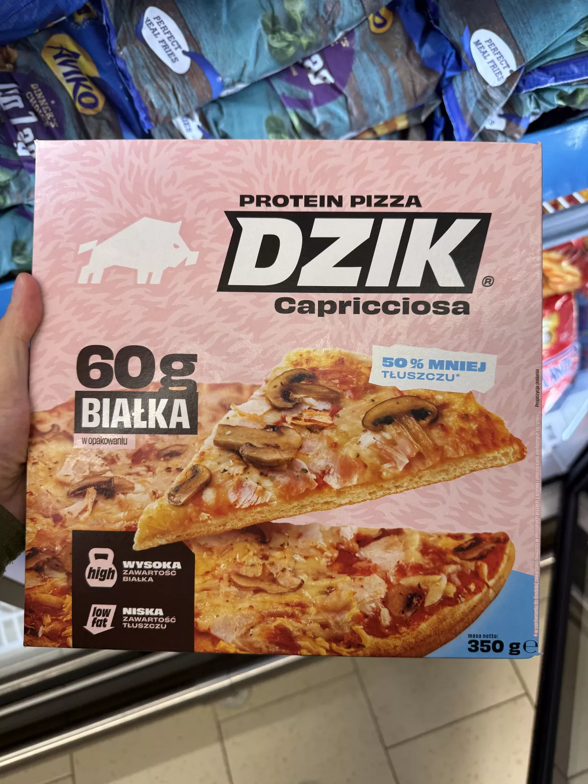 DZIK Protein Pizza Capricciosa | 350g