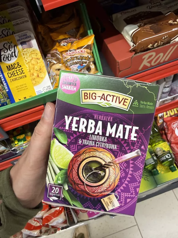 Big-Active Herbatka Yerba Mate Limonka & Trawa cytrynowa | 30g