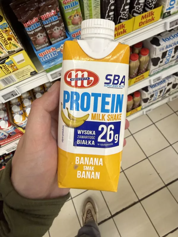 Mlekovita SBA Protein Milk Shake banan | 350g