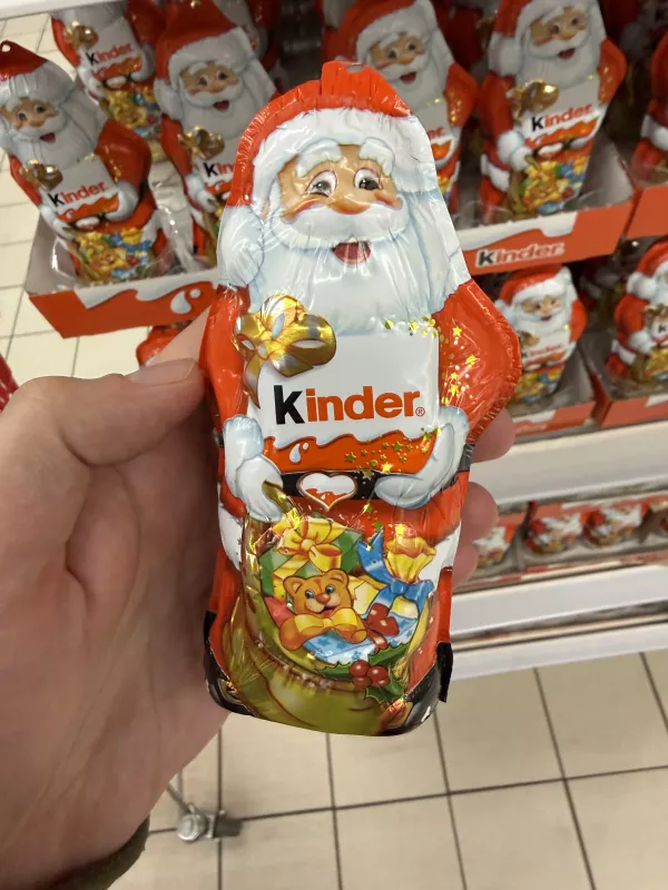 Kinder Mikołaj z mlecznej czekolady | 55g