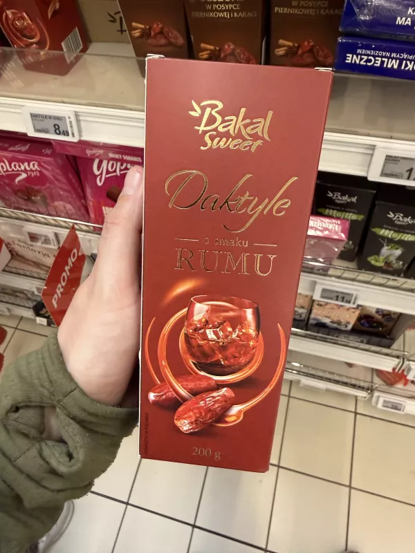 Bakal Sweet Daktyle o smaku rumu | 200g