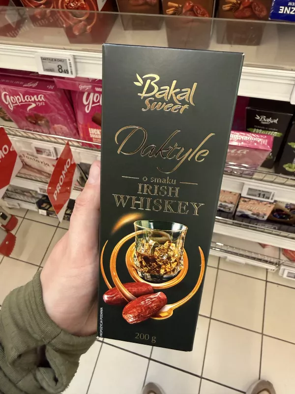 Bakal Sweet Daktyle o smaku Irish Whiskey | 200g