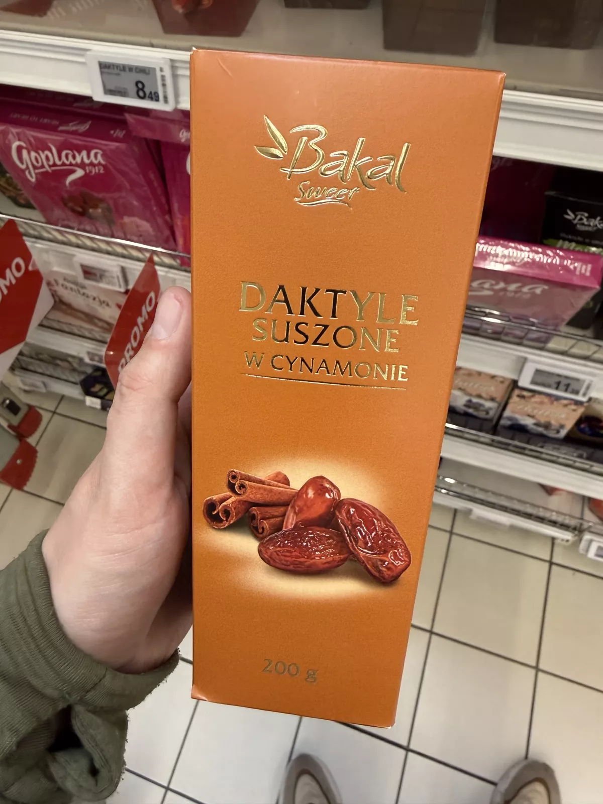 Bakal Sweet Daktyle suszone w cynamonie | 200g