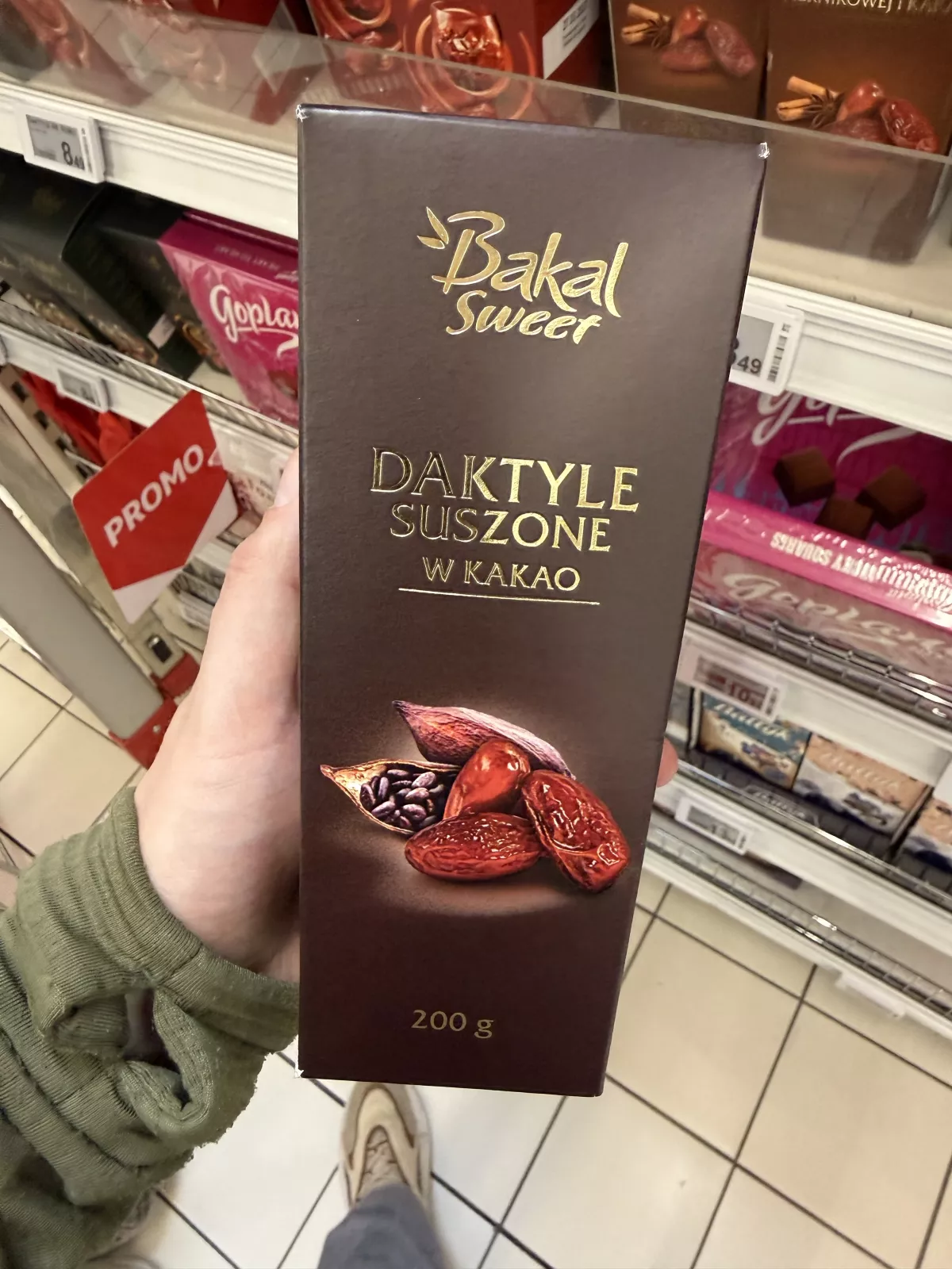Bakal Sweet Daktyle suszone w kakao | 200g