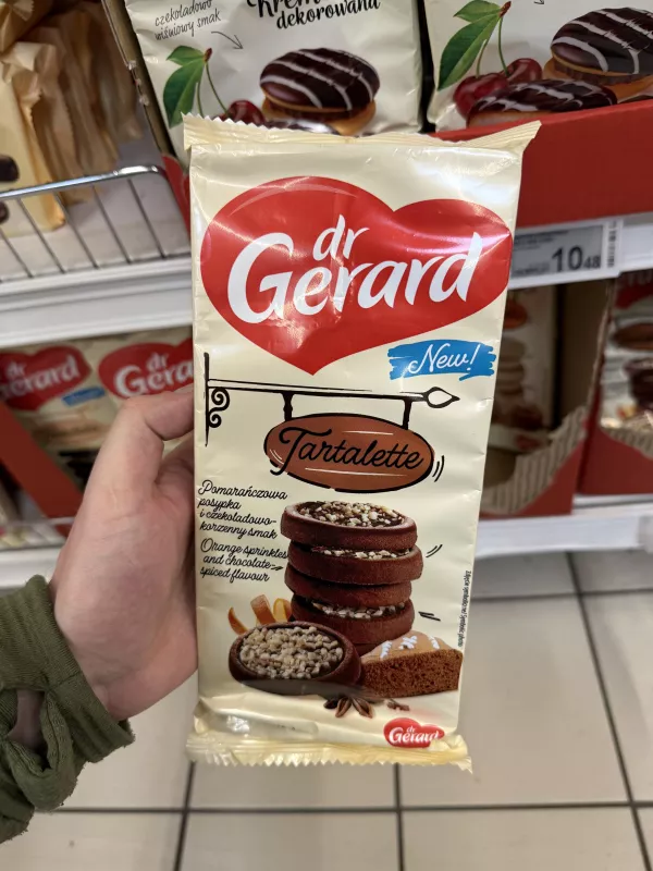 dr Gerard Tartalette Pomarańczowa posypka i czekoladowo-korzenny smak | 165g
