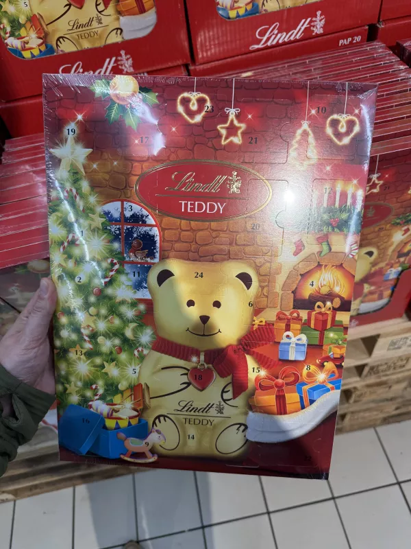 Lindt Teddy kalendarz adwentowy | 170g