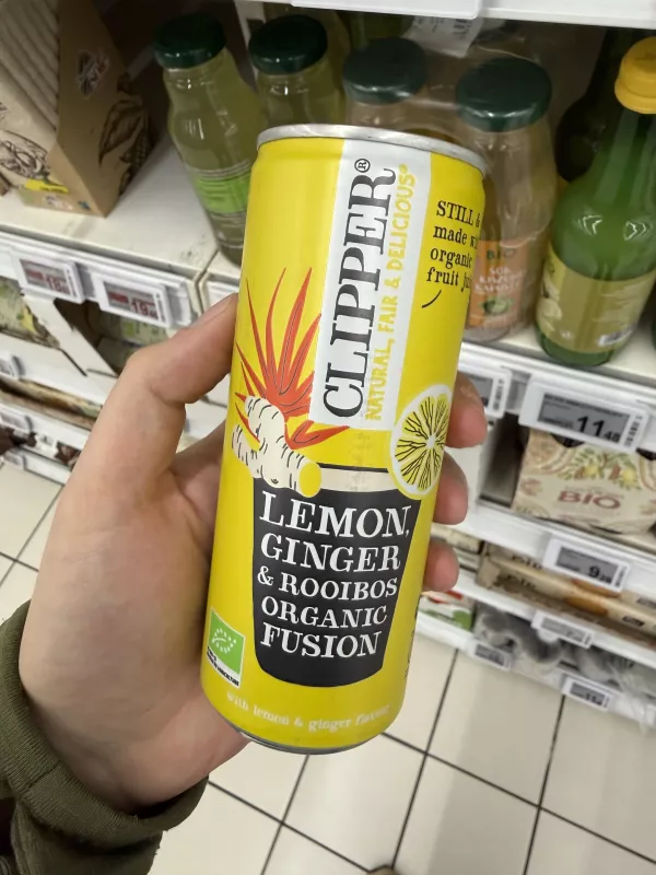 Clipper Lemon, Ginger & Rooibos Organic Fusion | 250ml