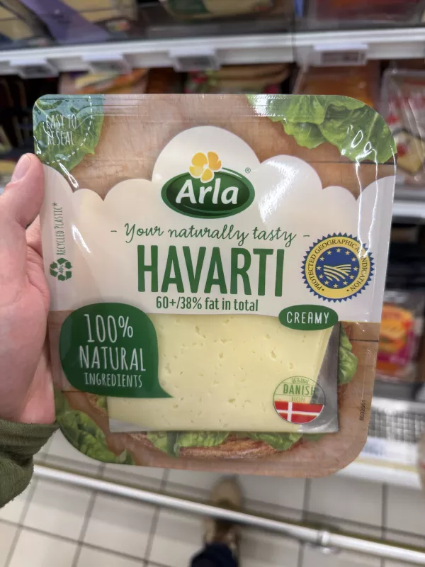 Arla Havarti ser w plastrach | 150g