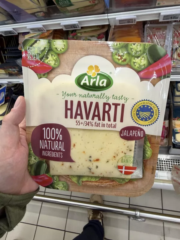 Arla Havarti Jalapeño | 150g
